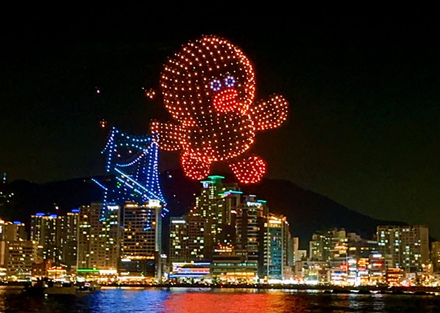 推荐釜山海云台广安里游艇之旅夜景 团体好友旅行